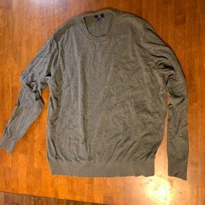 George soft gray sweater. XL
